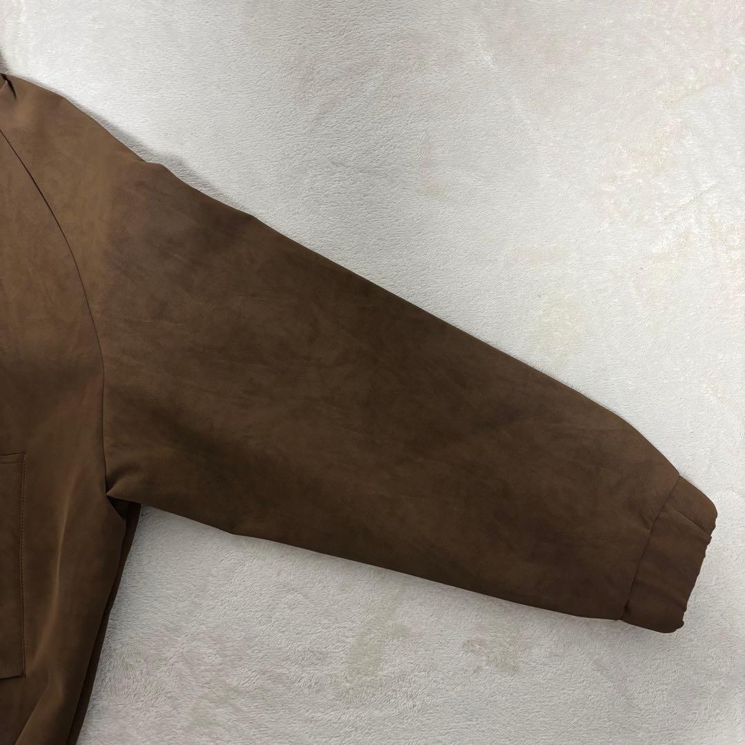 UMBRO Brushed Stand Collar Blouson　ブラウン