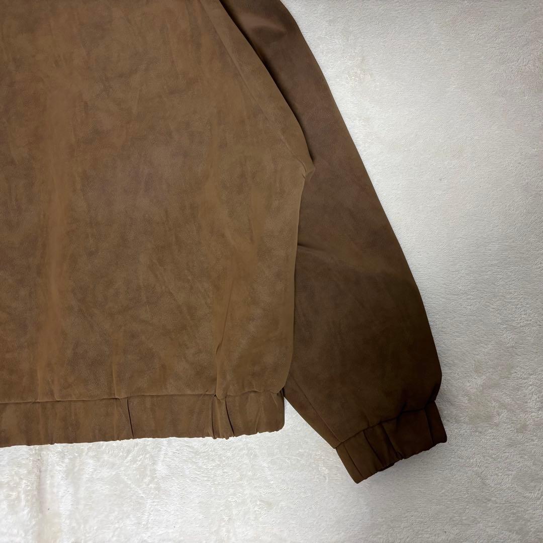 UMBRO Brushed Stand Collar Blouson　ブラウン