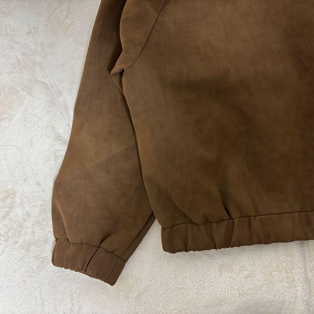 UMBRO Brushed Stand Collar Blouson　ブラウン