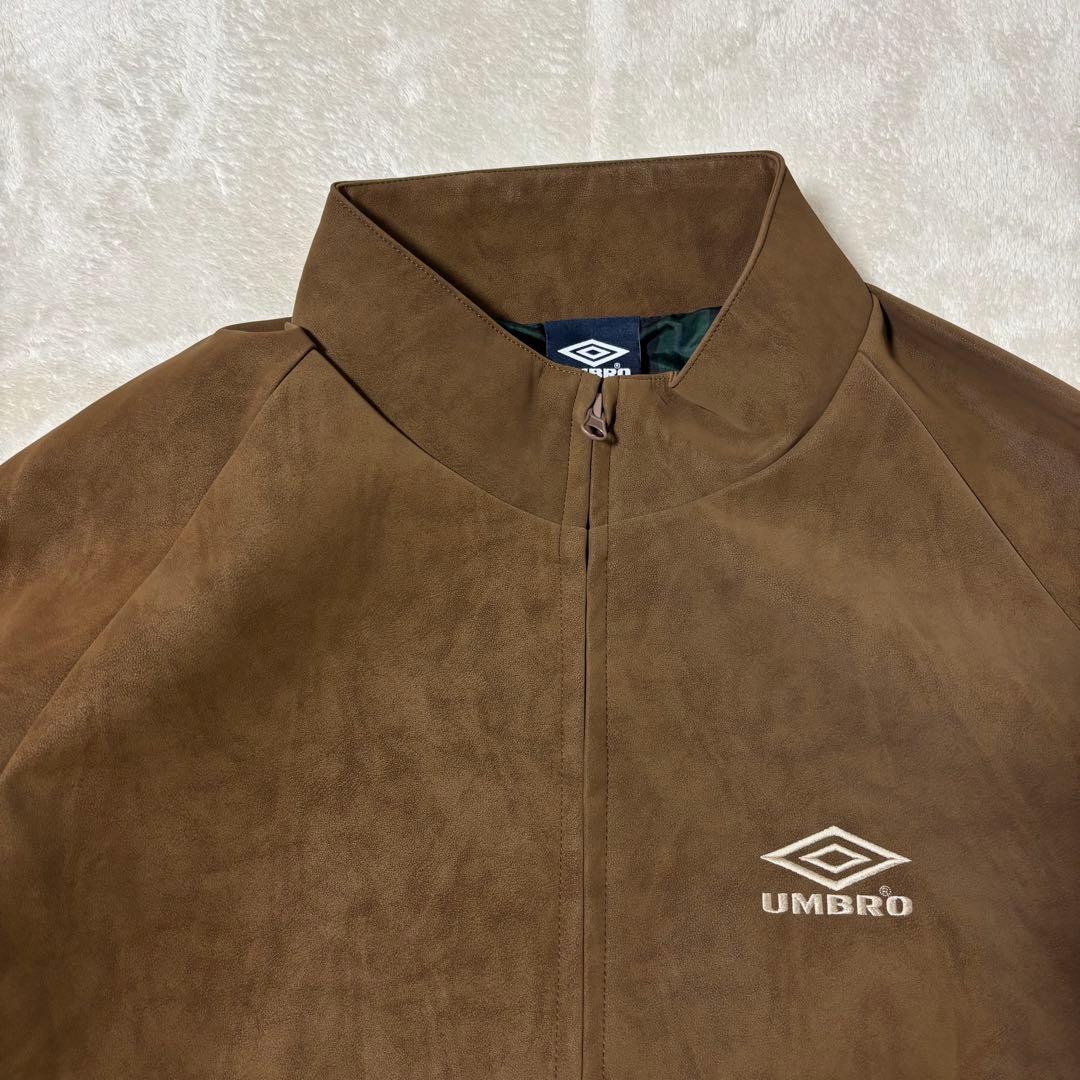 UMBRO Brushed Stand Collar Blouson　ブラウン