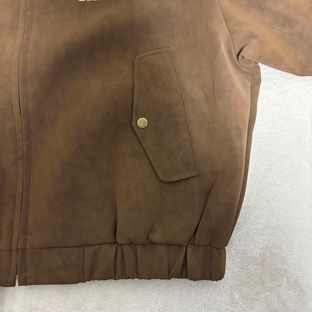 UMBRO Brushed Stand Collar Blouson　ブラウン