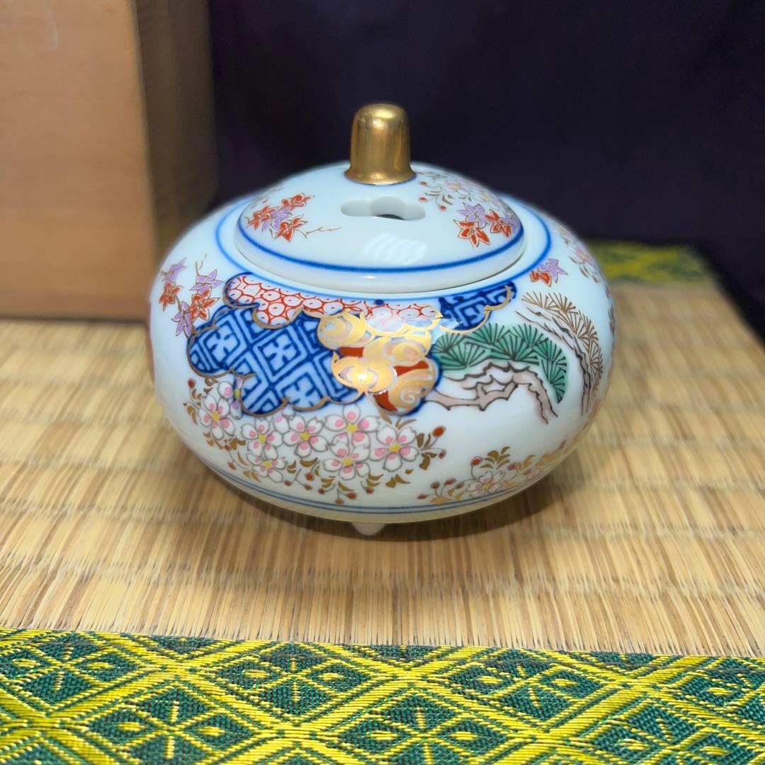 基泉　春秋文香炉完品セール品
