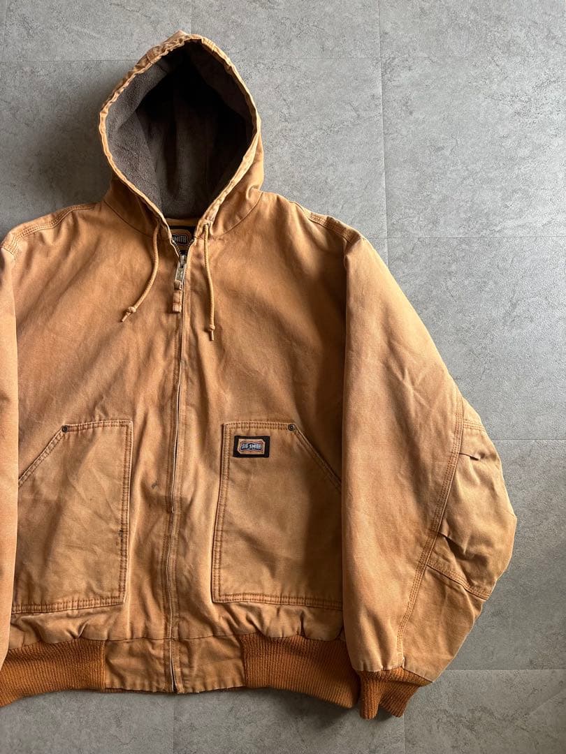 うに BIG SMITH ダックアクティブジャケット キャメルブラウン