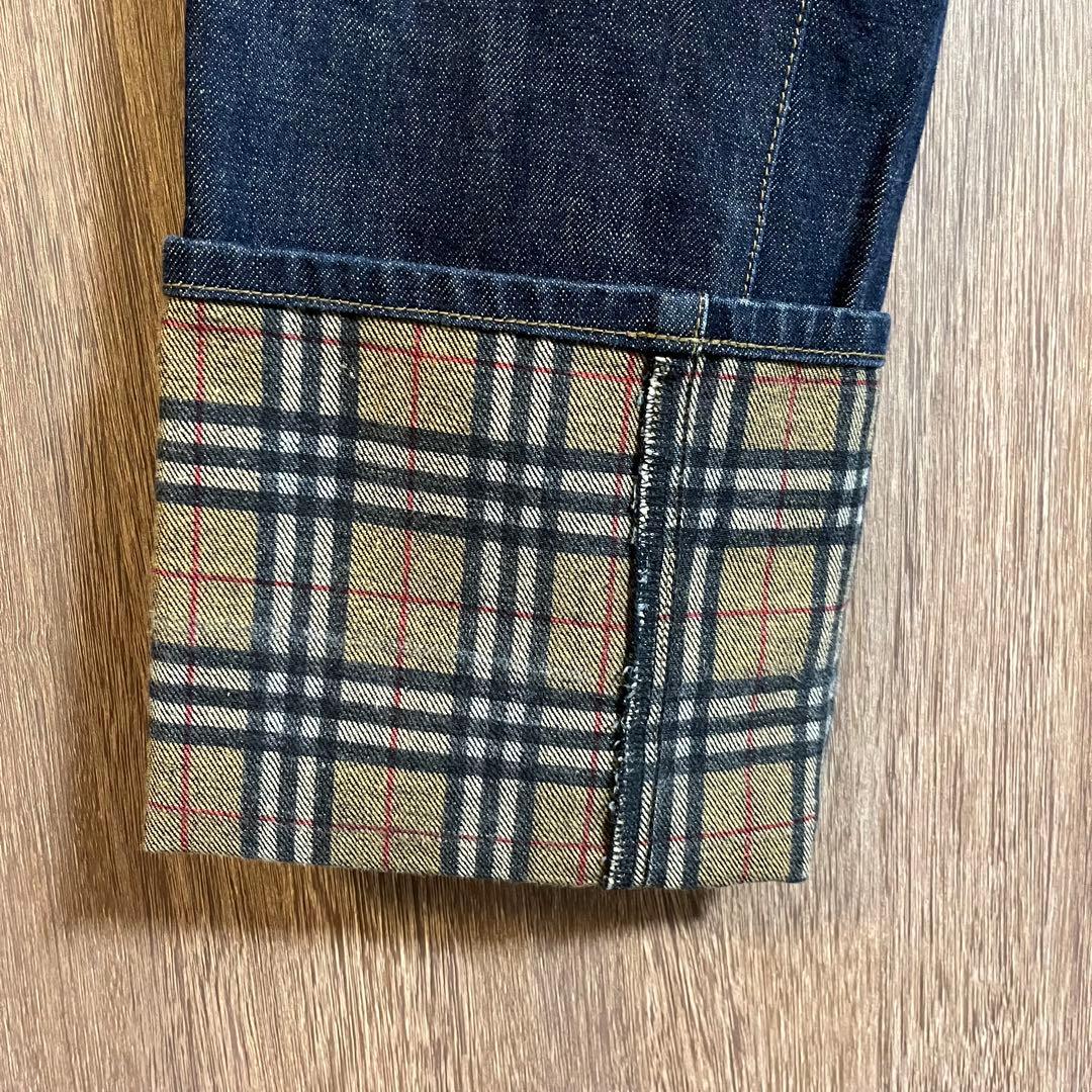 【BURBERRY BLUE LABEL】ストレートデニム 38サイズ