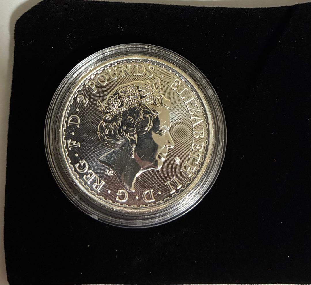 ブリタニア銀貨　2020年　1オンス