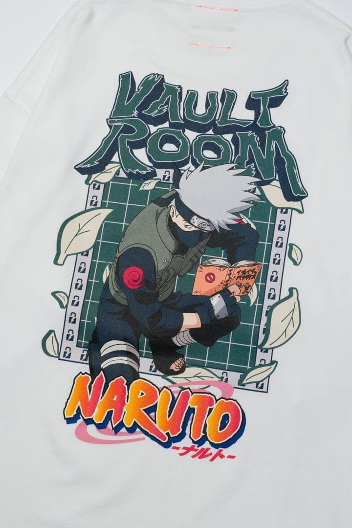 XLサイズ VAULTROOM NARUTO KAKASHI TEE ホワイト