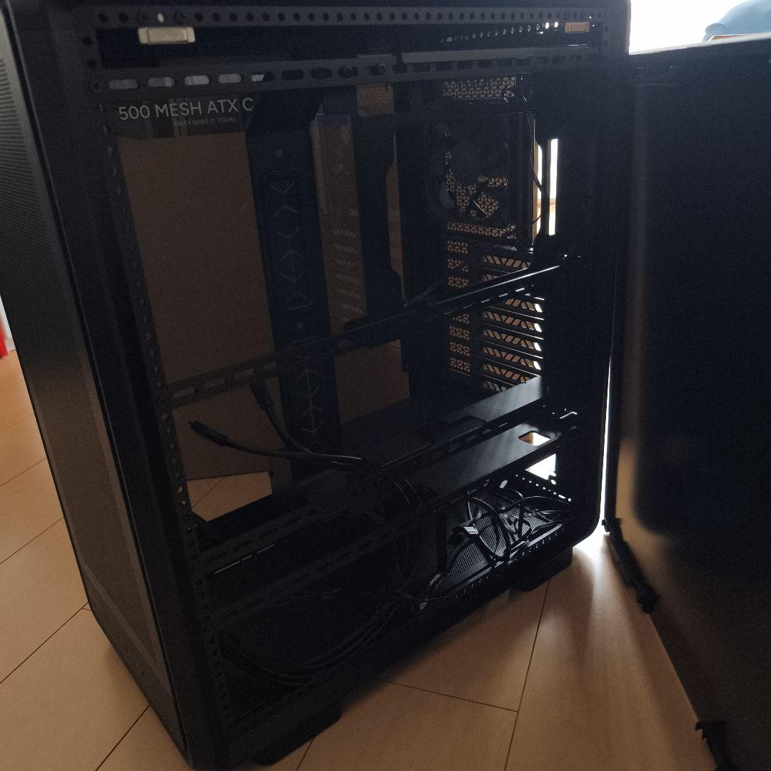 PCケース(自作PC用) COOLERMASTER MASTER FRAME 500 MESH BLACK