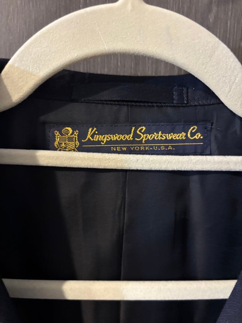 Kingswood Sportsweat Co. ネイビー テーラードジャケット