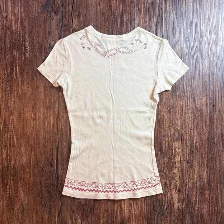 【古着】Christian Dior ガリアーノ期 半袖Tシャツ04 総柄