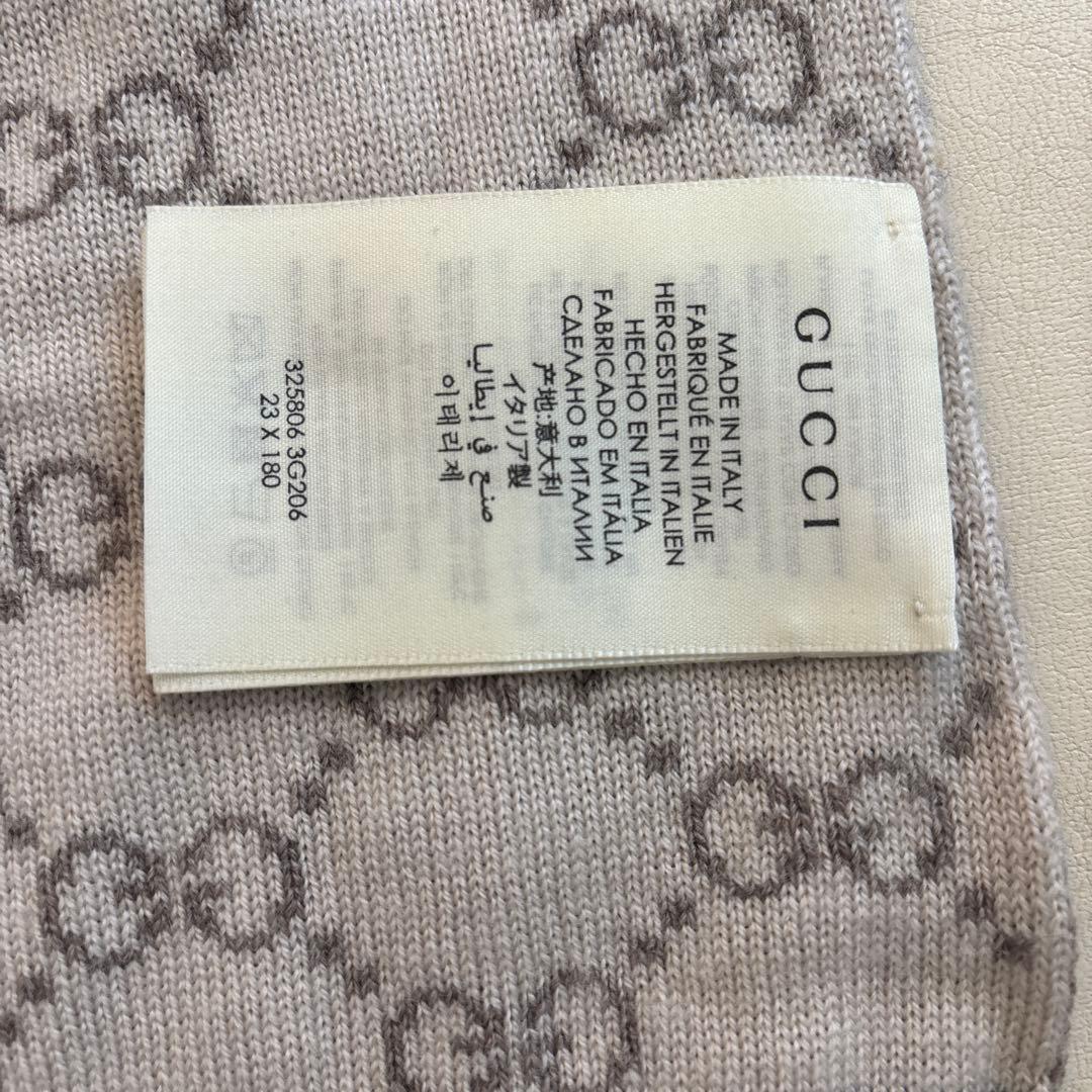 GUCCI マフラー　レディース