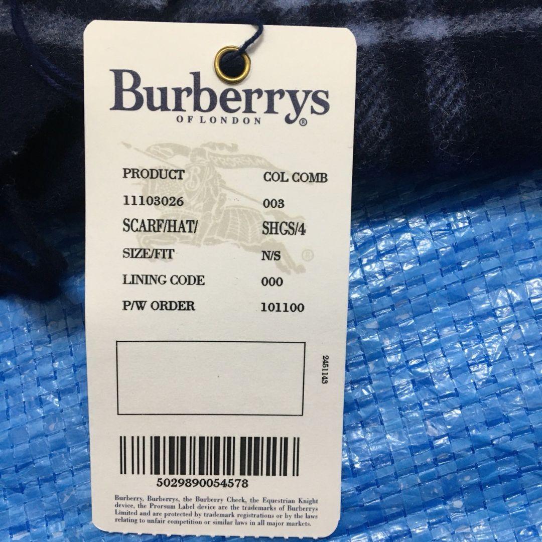 Burberry’s ノバチェック マフラー ウール100%