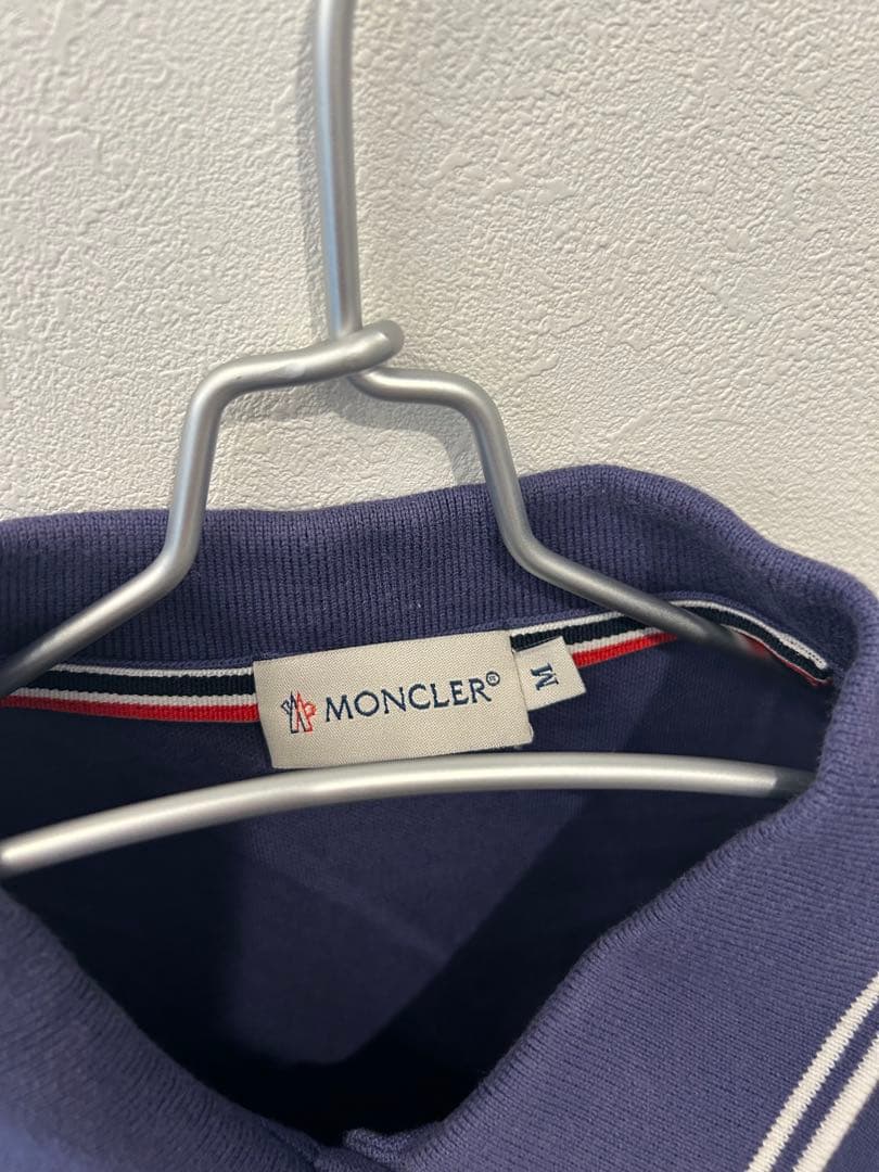 MONCLER ネイビー ポロシャツ M
