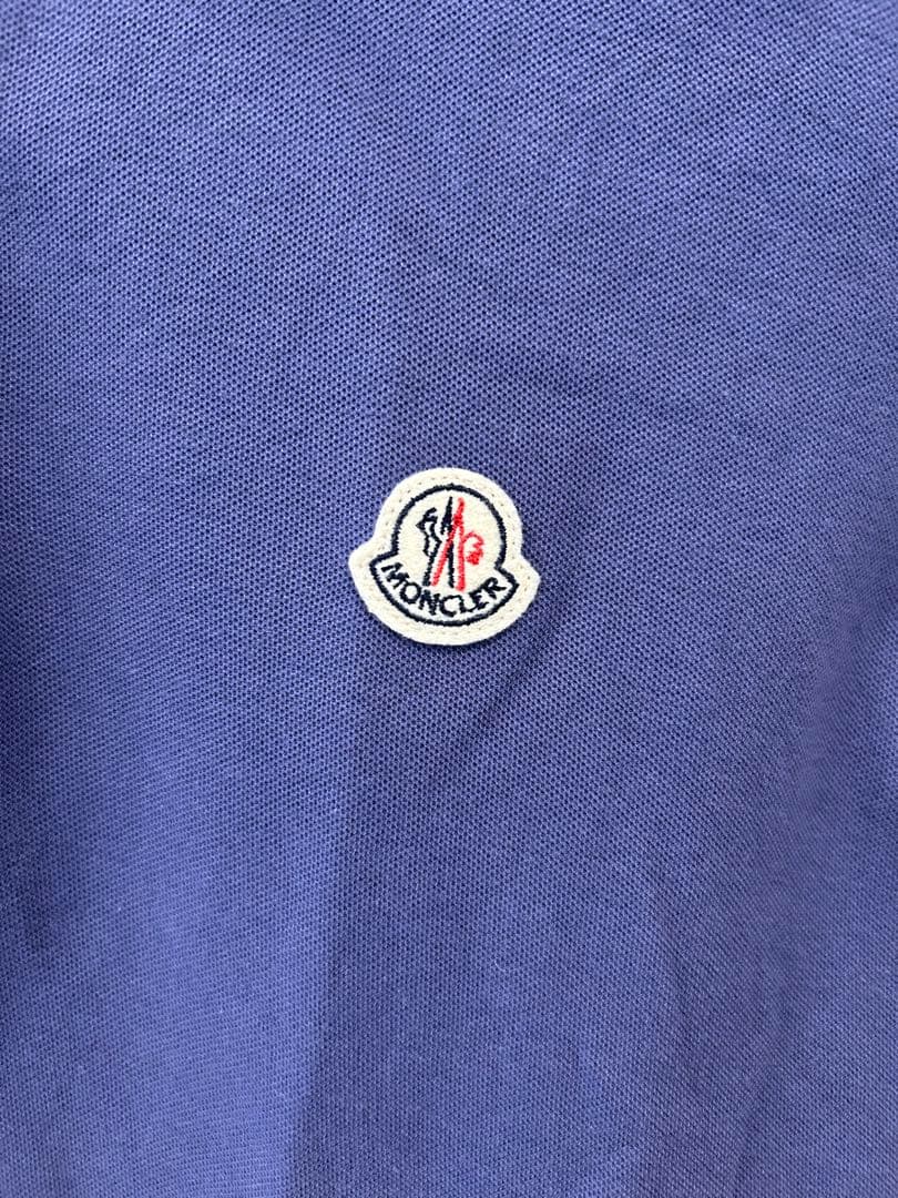 MONCLER ネイビー ポロシャツ M