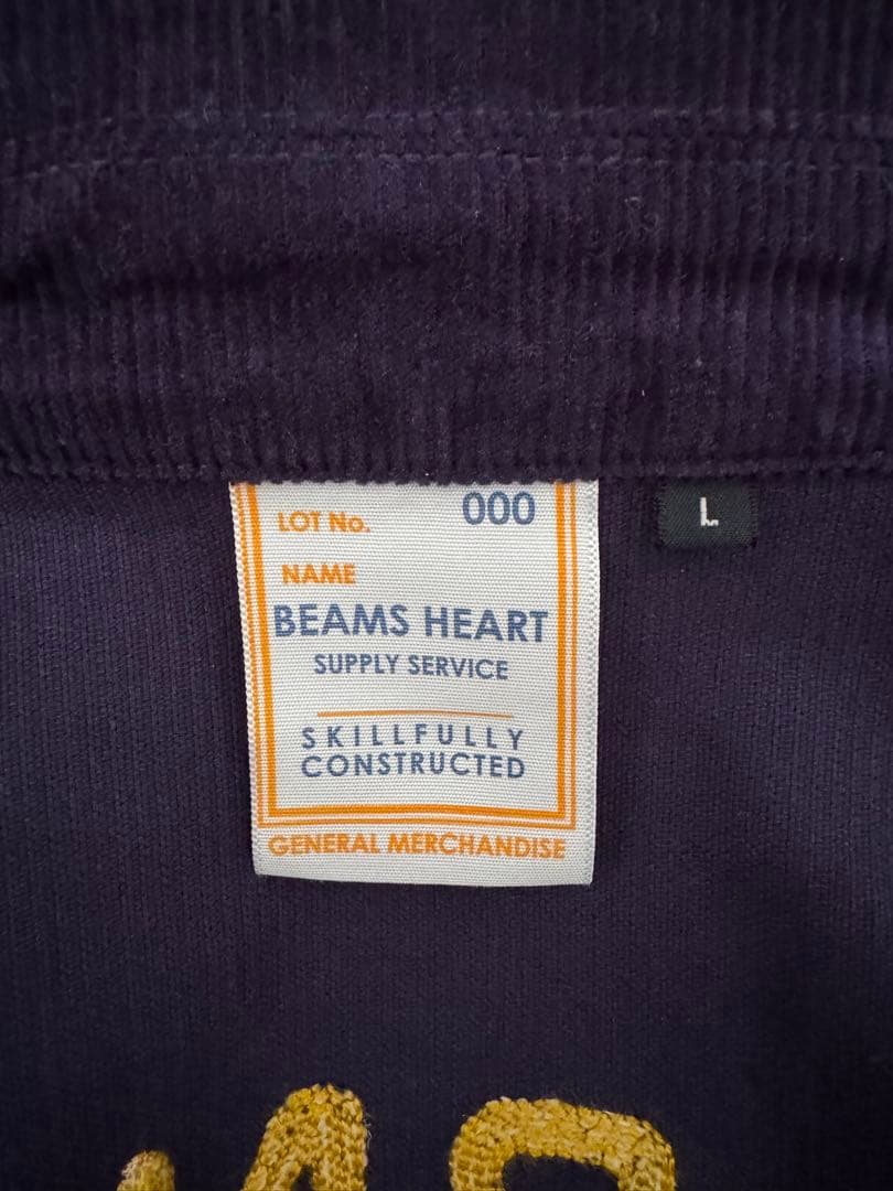 新品同BEAMS HEART GV FFA TYPE JKT NAVY L 送込