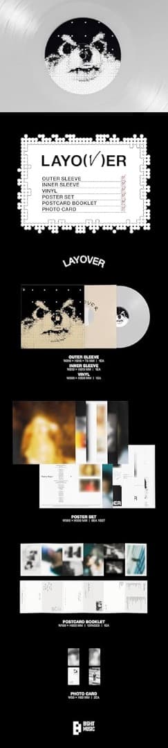 BTS V - Layover アナログ レコード 新品