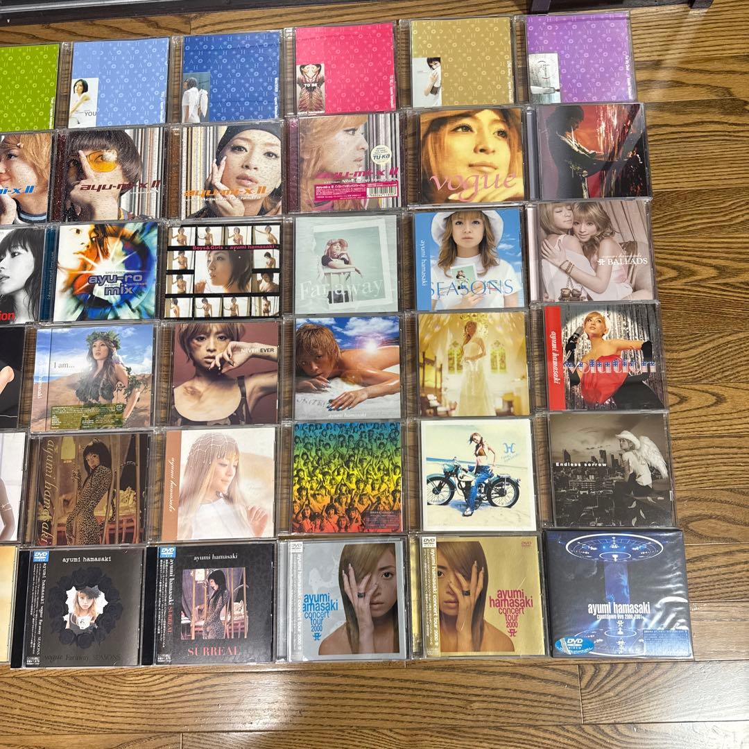 浜崎あゆみ　DVD CDコレクション ４９本セット