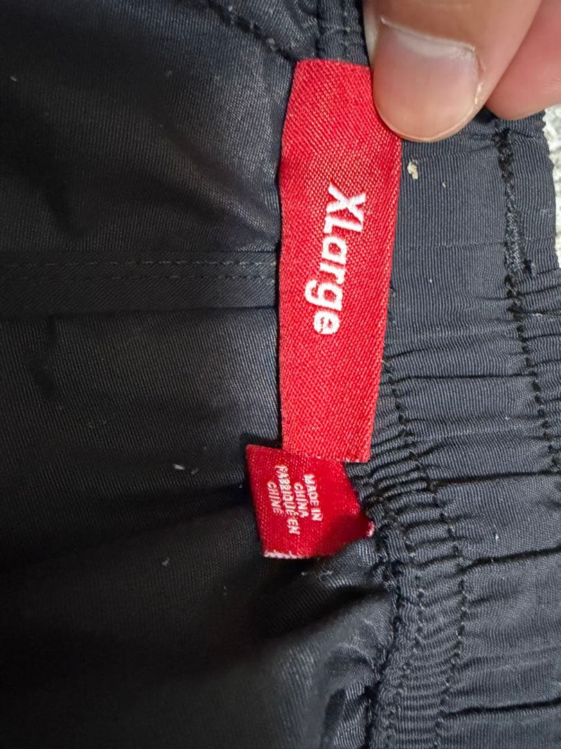 Supreme 24AW サイドジップ ナイロン ウォームアップ パンツ XL