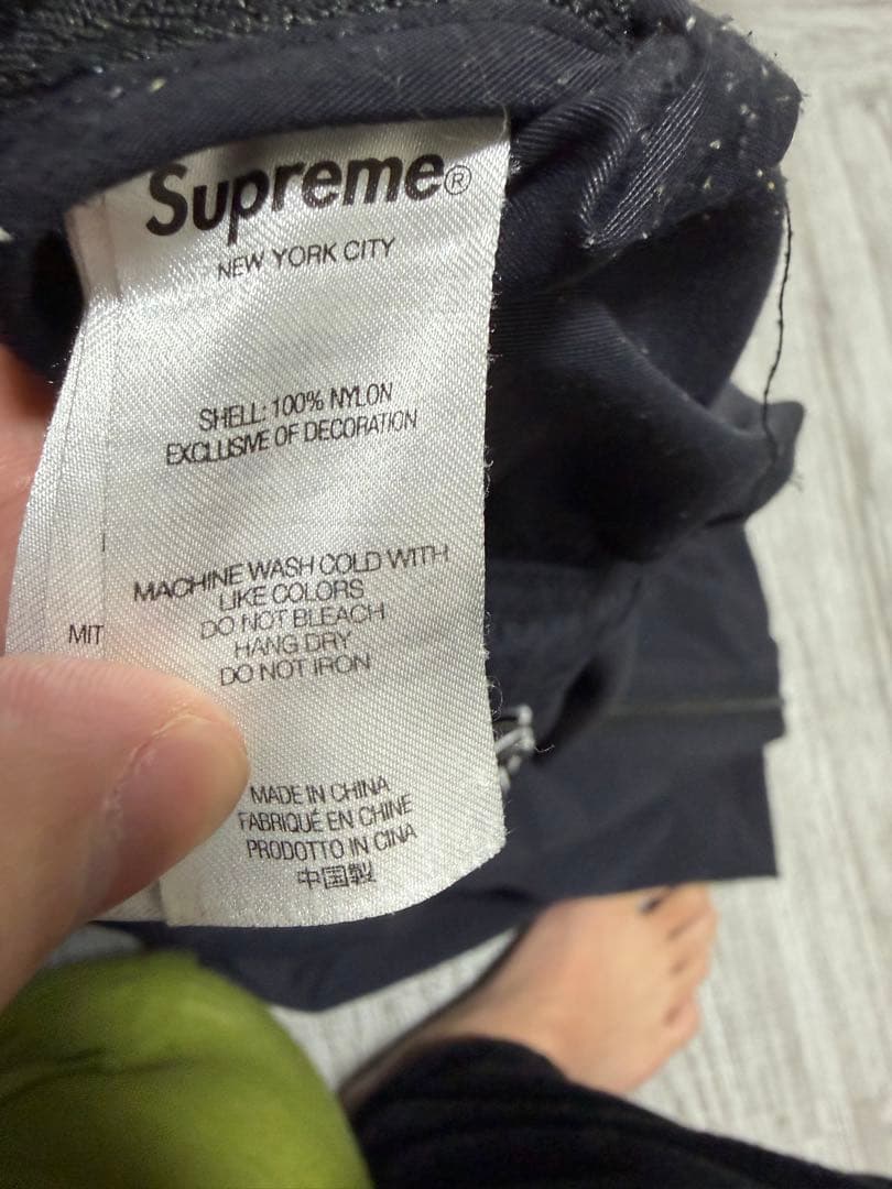 Supreme 24AW サイドジップ ナイロン ウォームアップ パンツ XL
