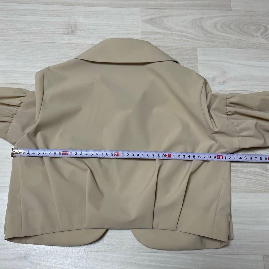FOXEY NEW YORK テーラード ストレッチ ジャケット 38 ベージュ