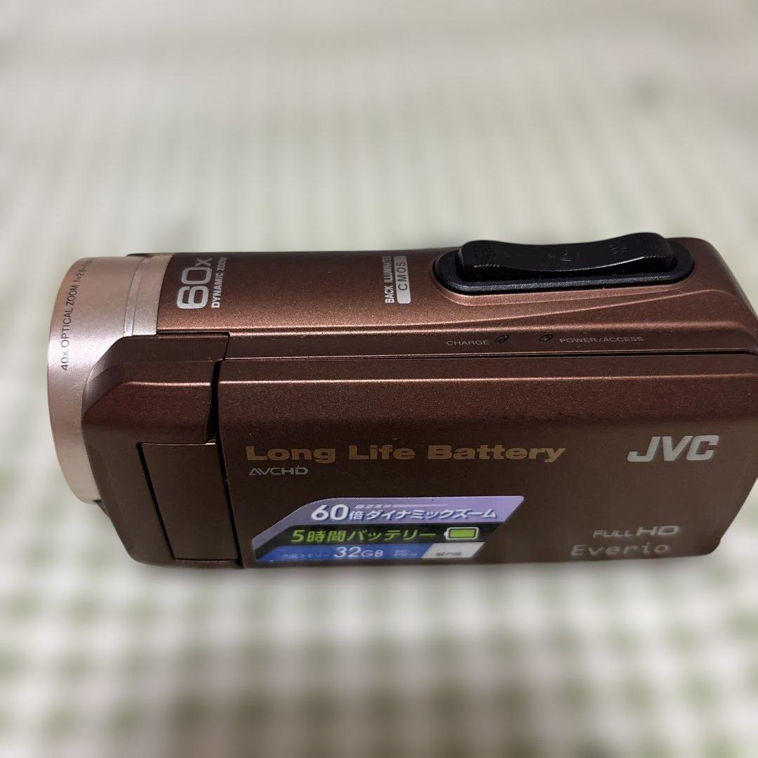 JVC Everio フルHDビデオカメラ 60倍ズーム