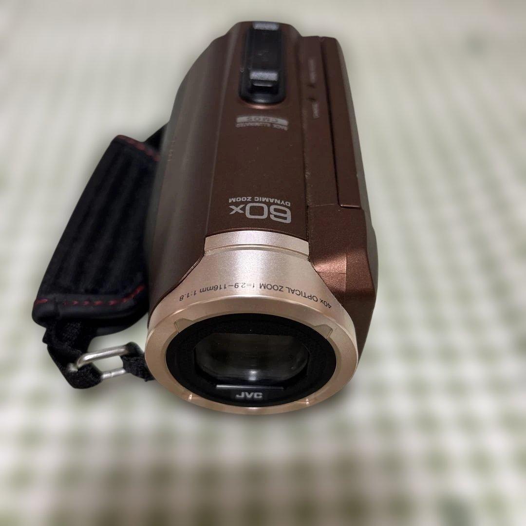 JVC Everio フルHDビデオカメラ 60倍ズーム