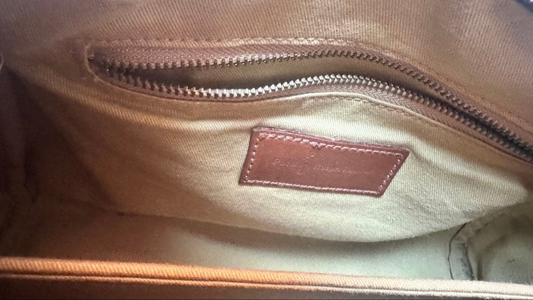 POLO RALPHLAUREN ラルフローレン　ヴィンテージミニボストンバッグ