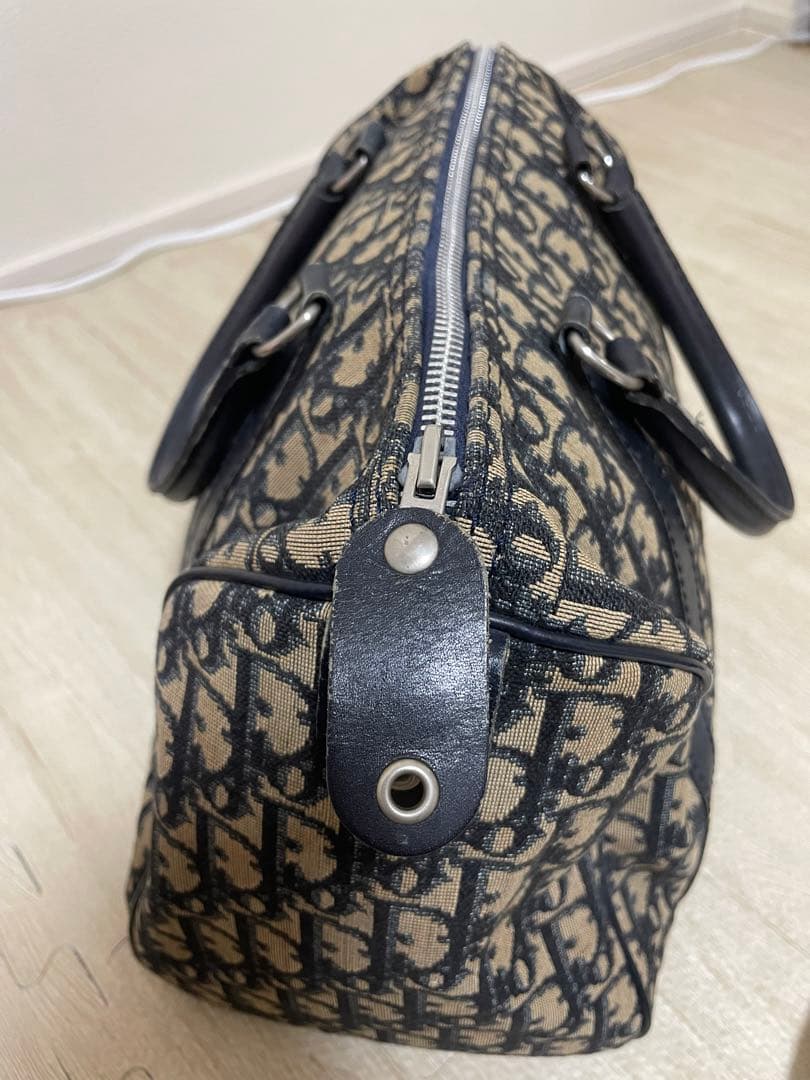 Dior ⭐︎ トロッター柄ボストンバッグ(中) ヴィンテージ