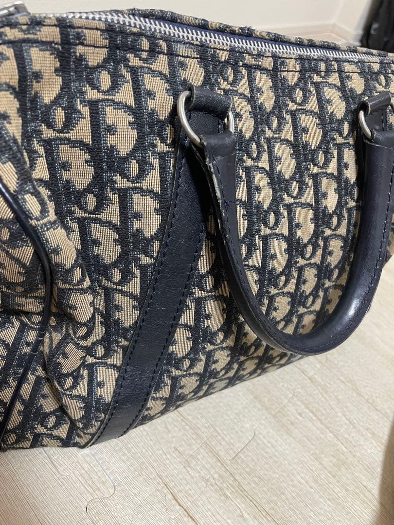Dior ⭐︎ トロッター柄ボストンバッグ(中) ヴィンテージ