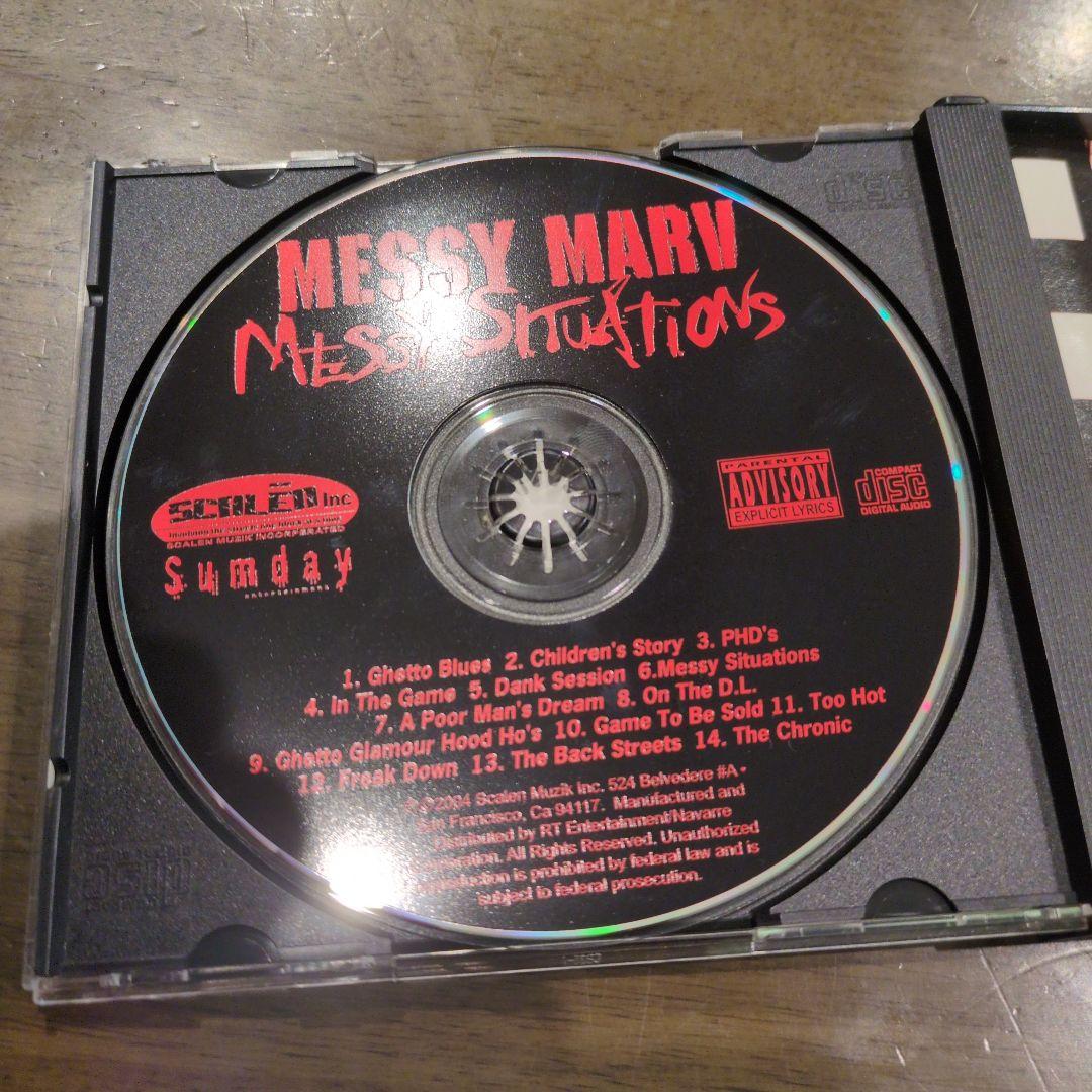 洋楽 messy marv / messy situationz g-rap