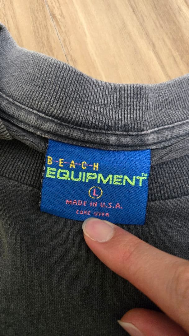 90s フェードTシャツ made in USA シングルステッチバックプリント