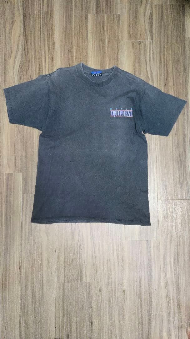 90s フェードTシャツ made in USA シングルステッチバックプリント
