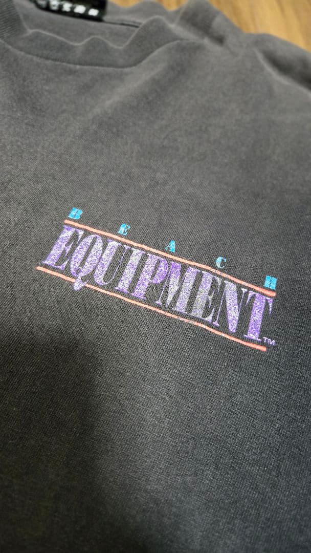 90s フェードTシャツ made in USA シングルステッチバックプリント