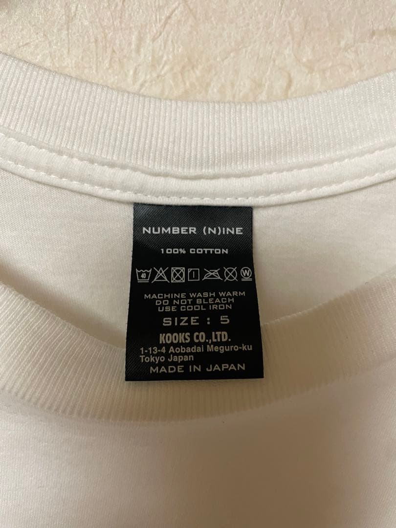 レアサイズ ナンバーナイン ミッキーマウス 半袖Tシャツ 5 コラボ ディズニー