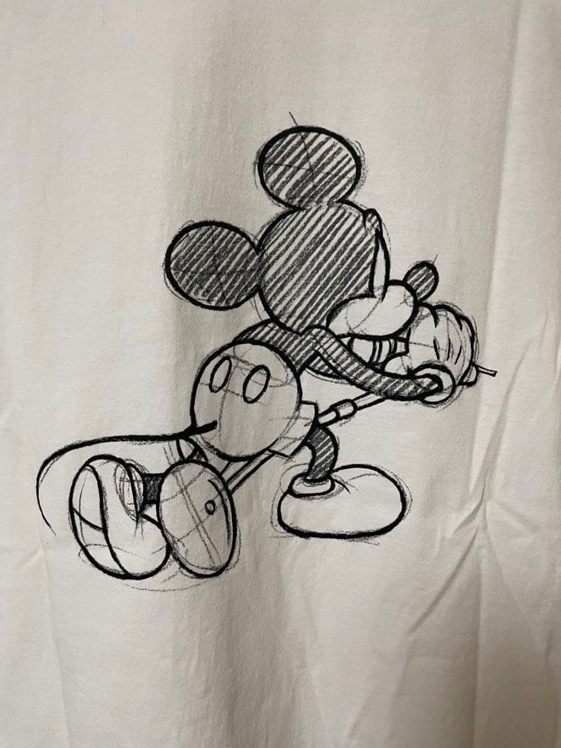 レアサイズ ナンバーナイン ミッキーマウス 半袖Tシャツ 5 コラボ ディズニー
