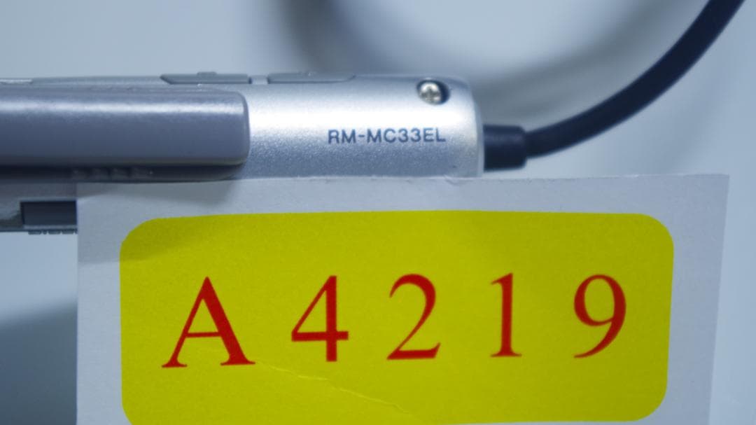 A4219 SONY リモコン RM-MC33EL