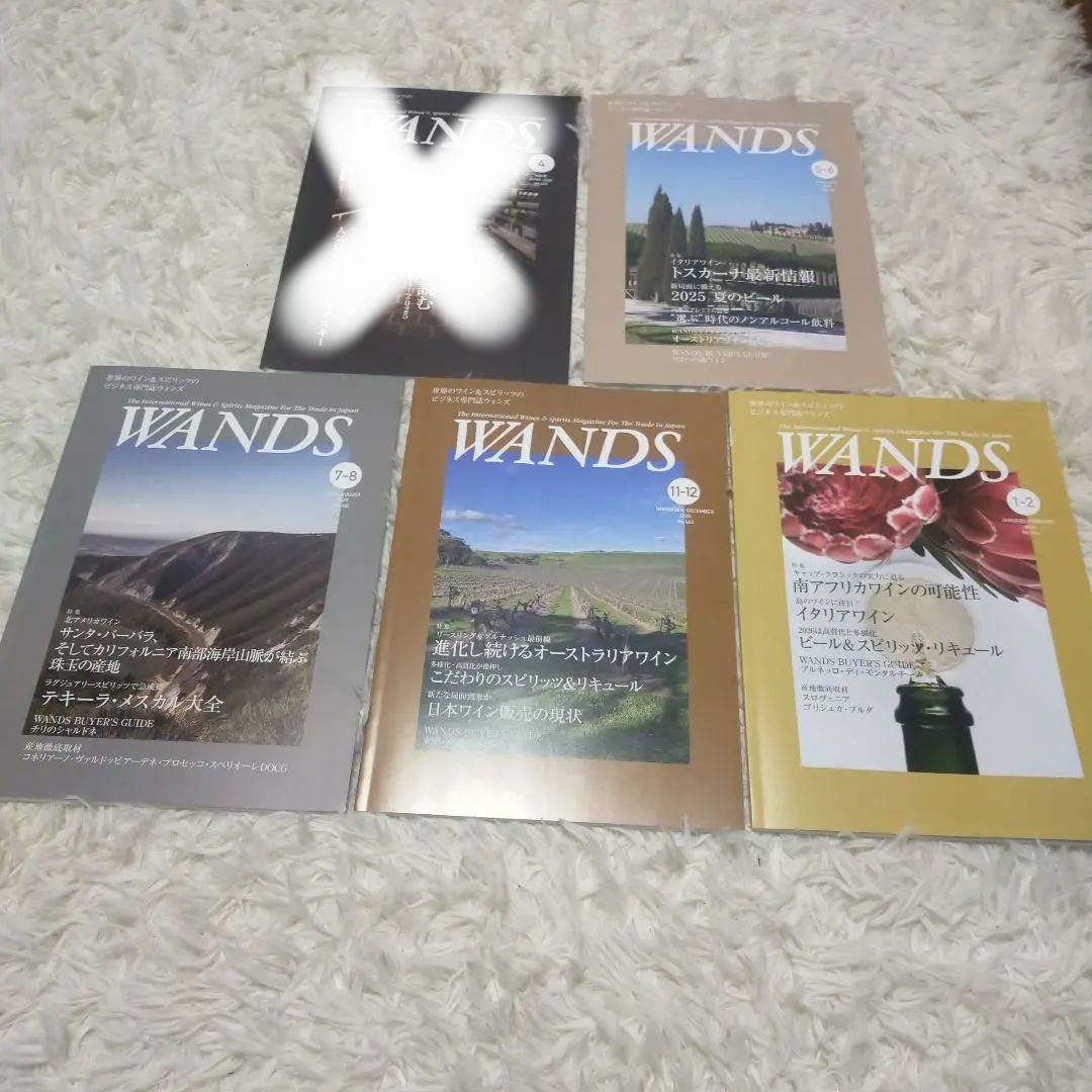 【新品未読誌】WANDS 最新号・特別号を含む 5冊セット