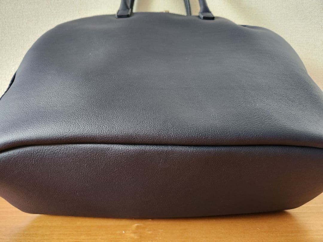Aww サボテンヴィーガンレザーウィークエンドボストンバッグ (30L)NAVY