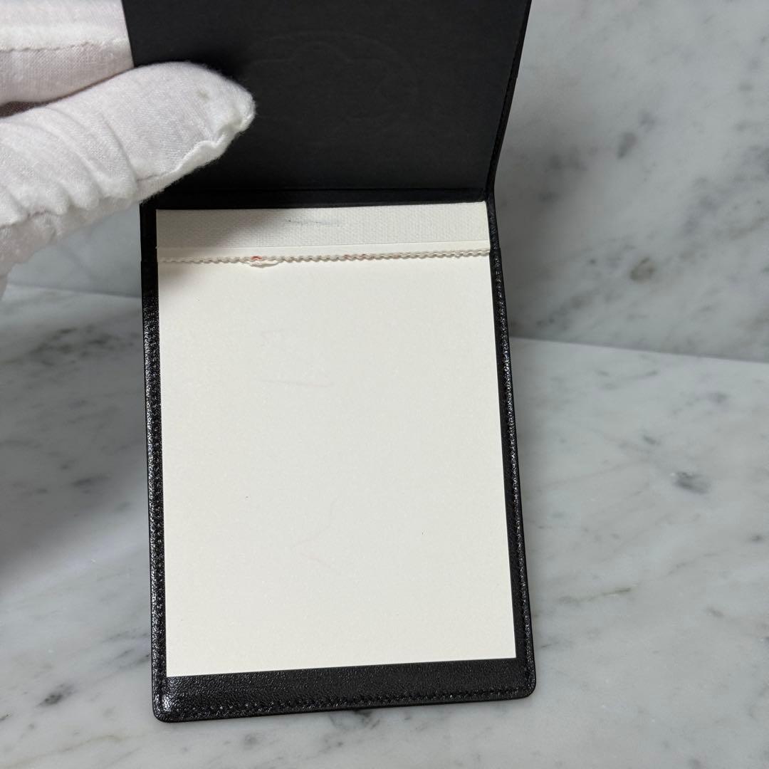 MONTBLANC モンブラン メモ帳カバー 本革 レザー 札入れ カードケース