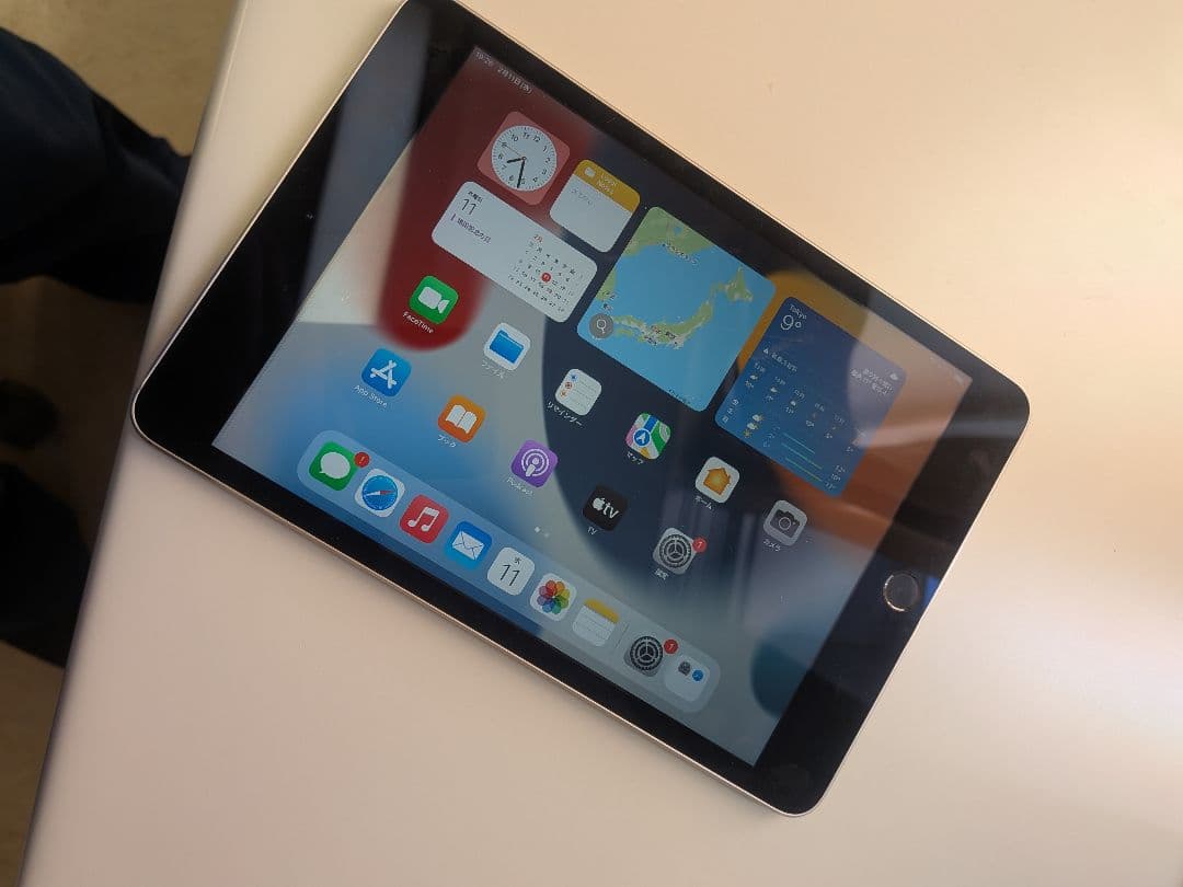 【中古良品】iPad mini 4(64GB)WiFiモデル スペースグレイ