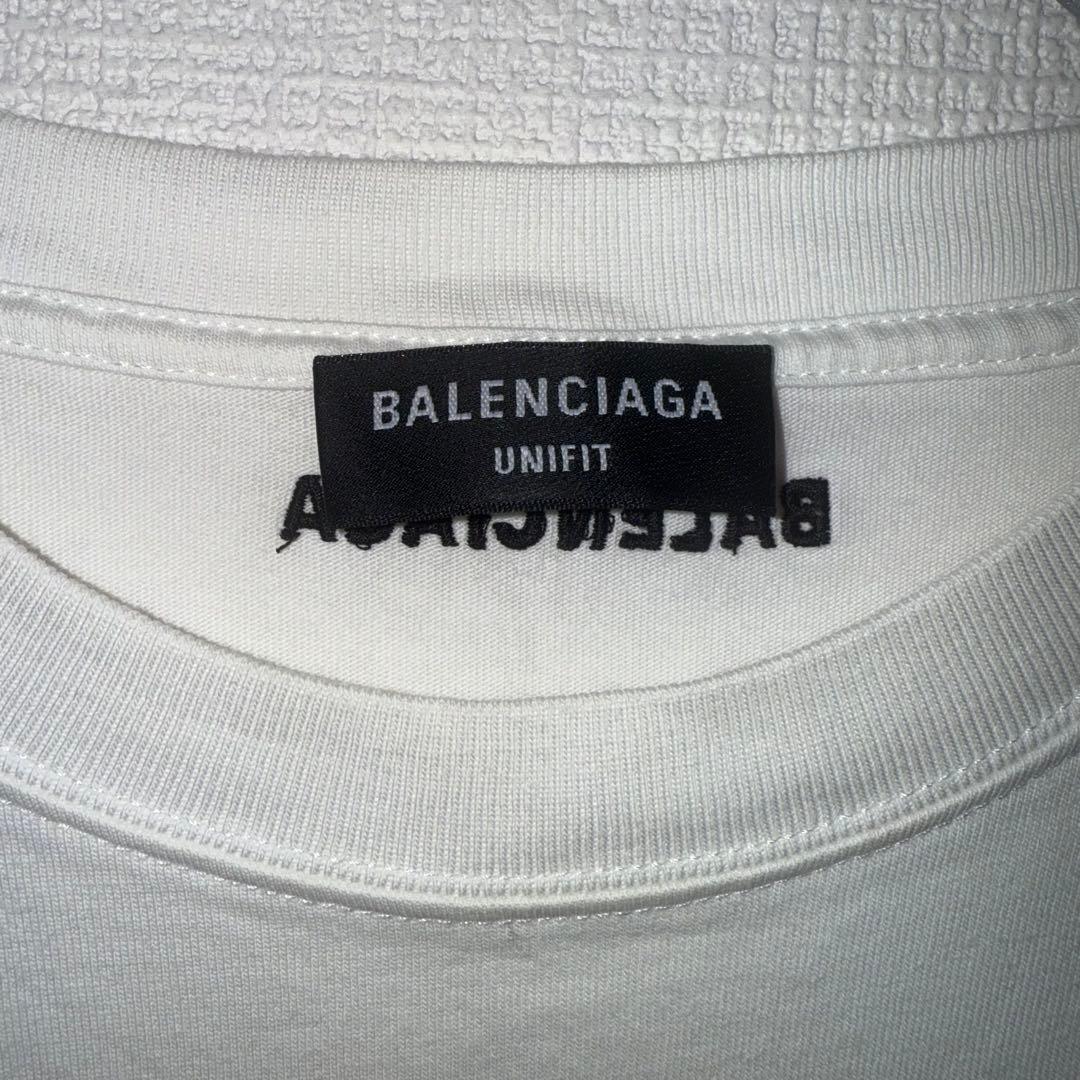 BALENCIAGA バレンシアガ ホワイトTシャツ Sサイズ