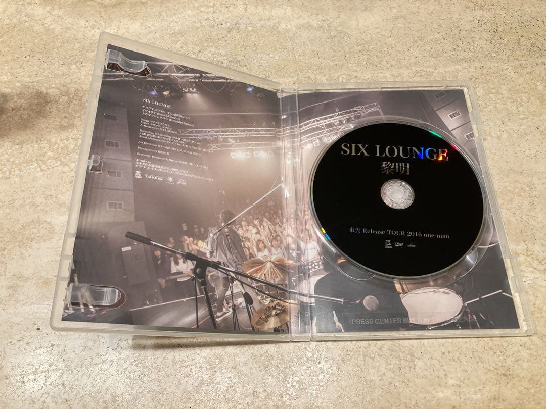 SIX LOUNGE / 黎明　DVD