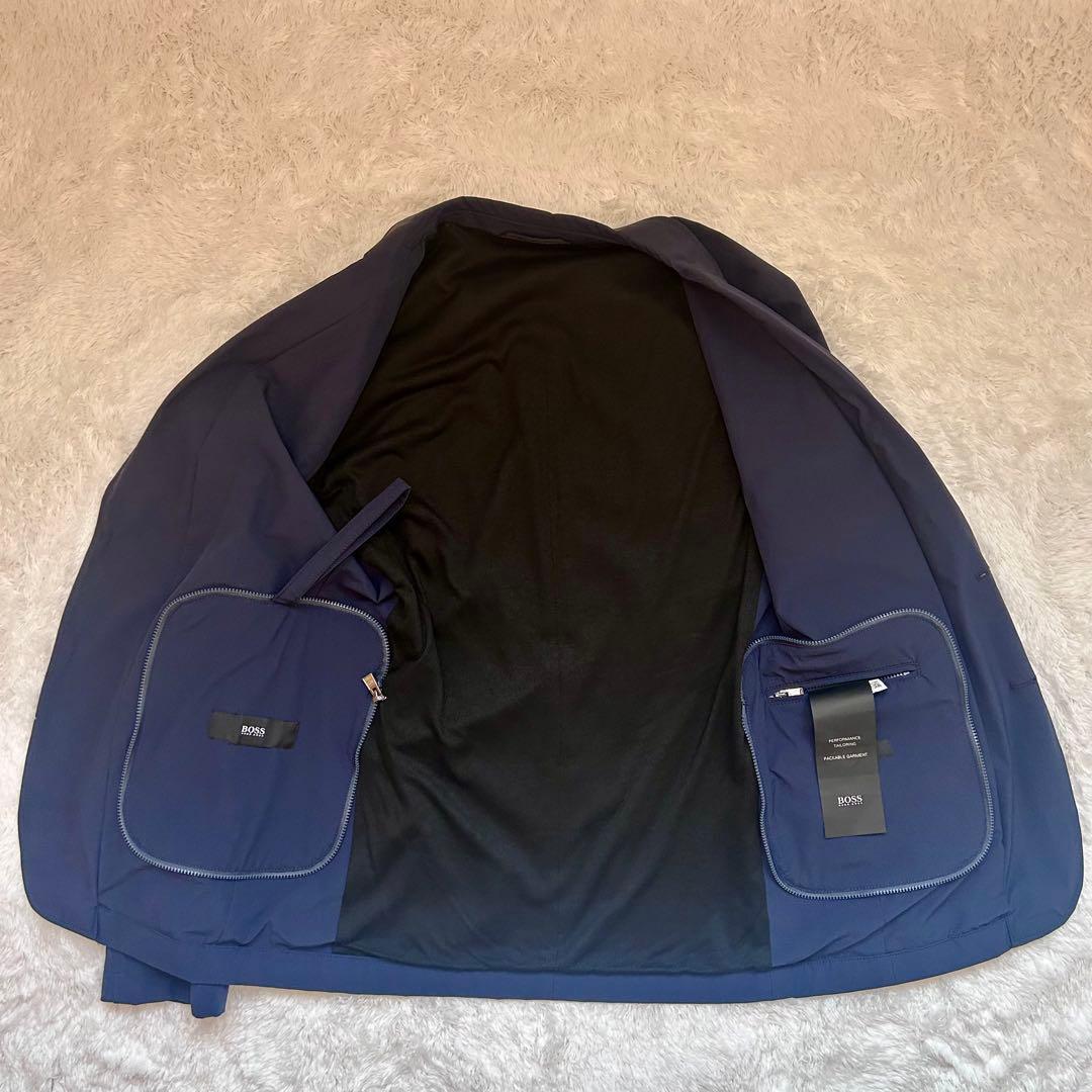 HUGO BOSS BOSSトラベルパッカブルJKT ネイビー　M