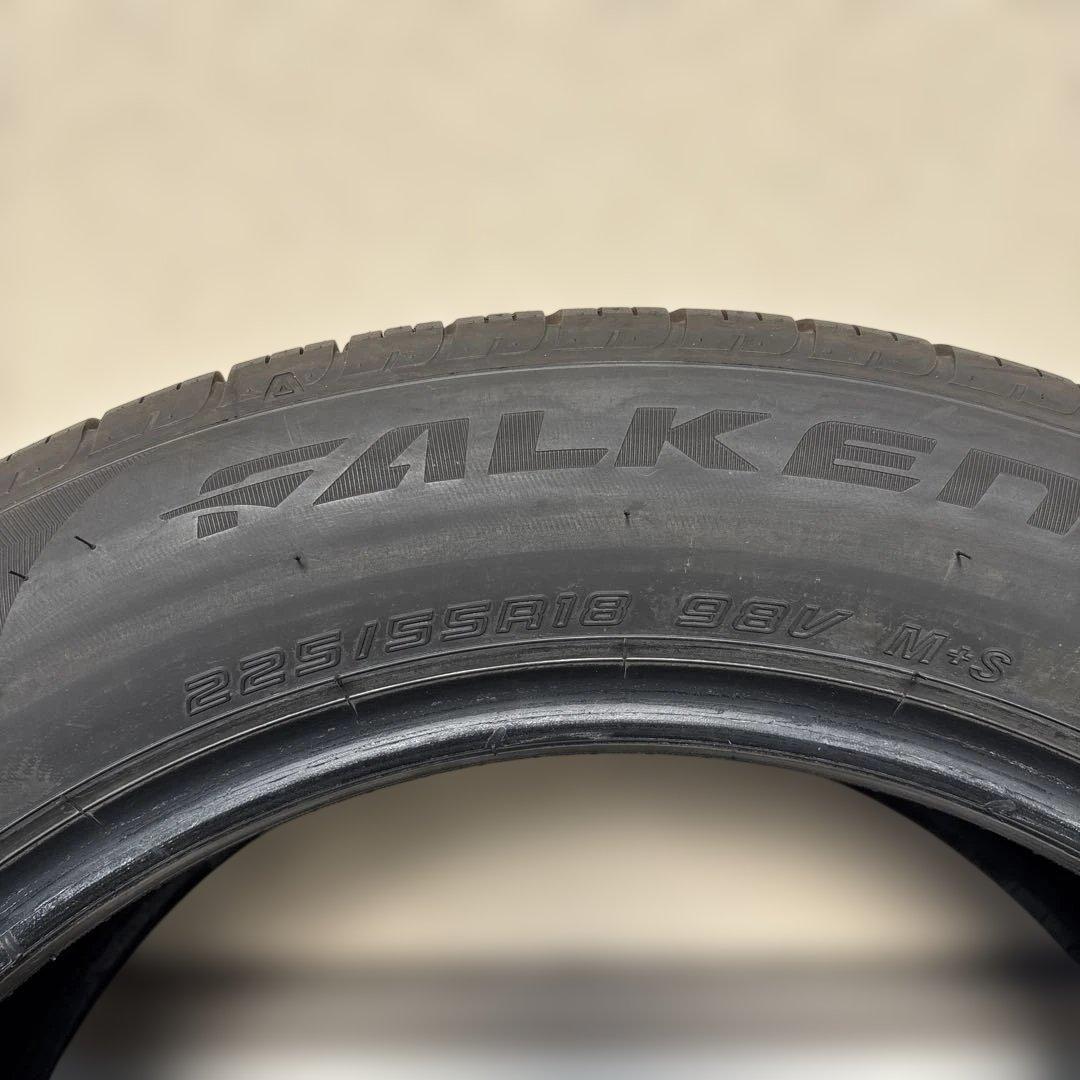 FALKEN 225/55R18 オールシーズンタイヤ2本①【②とセット販売】