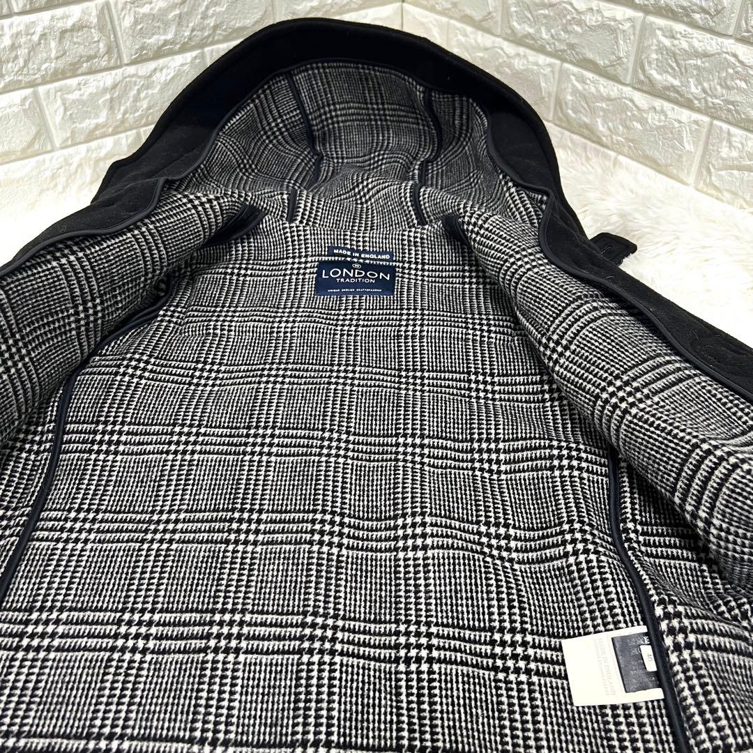 良品✨LONDON TRADITION ✨ダッフルコート 英国製 黒 40