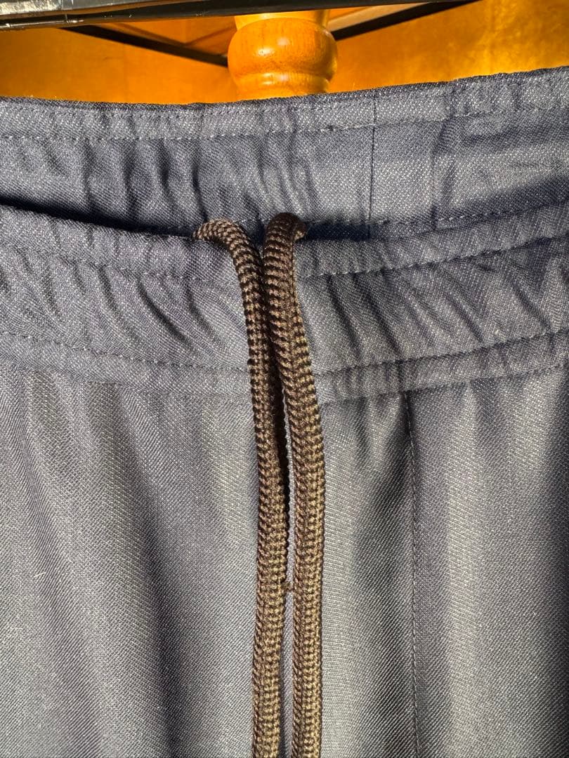 極美品【エンポリオアルマーニ】ダークブルー サルエルパンツ ウェストゴム50
