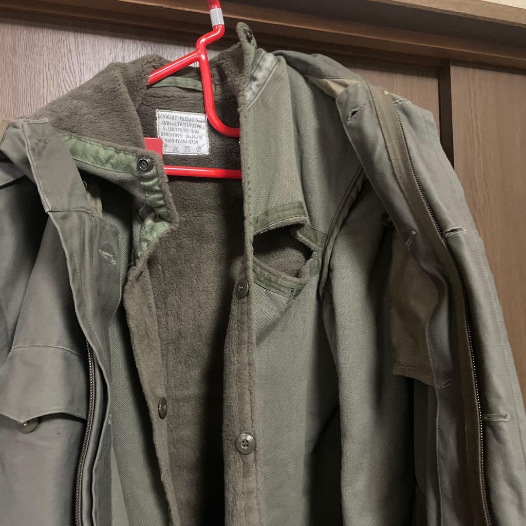 ドイツ軍モッズコート　ボアライナー付き