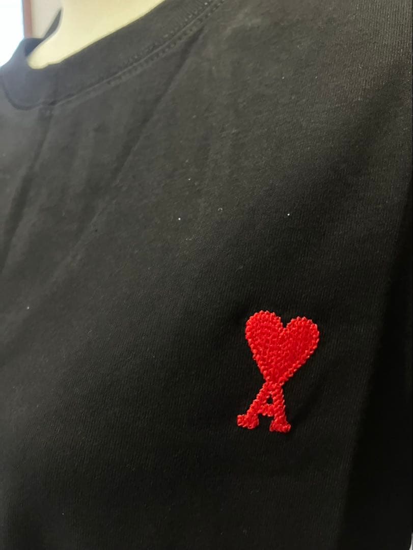 新品アミパリス(AmiParis)　半袖Tシャツ　XLサイズ　黒