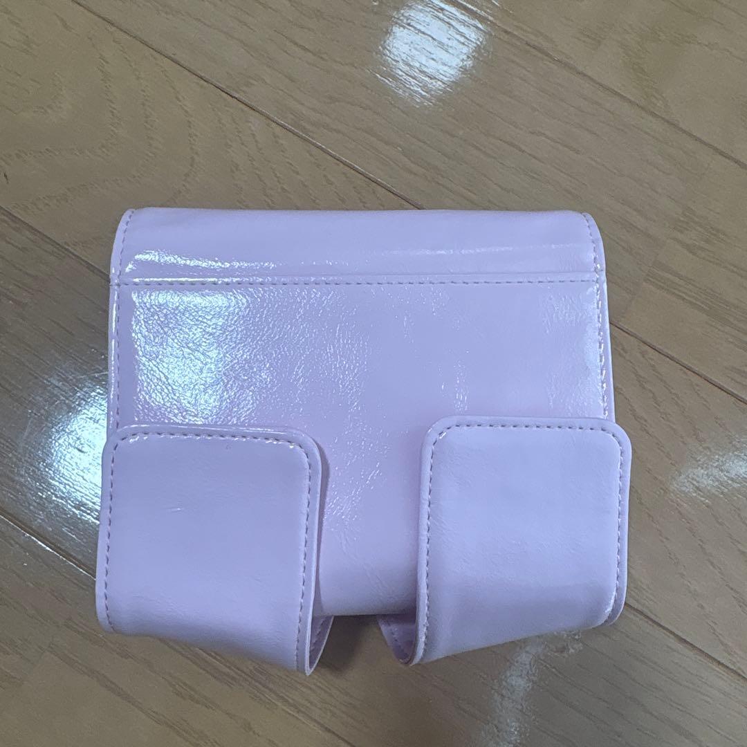 idang club 手帳　ポシェット　サクラピンク　シール帳