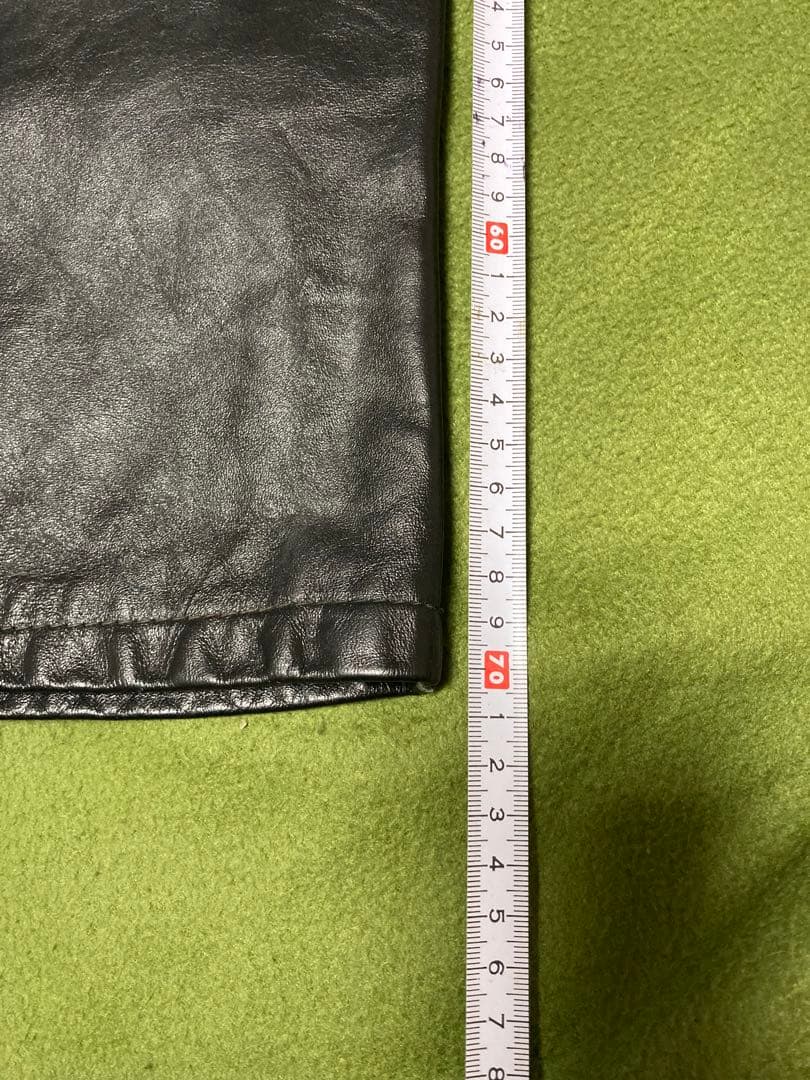 美品！キャルレザー　cal leather ビンテージレザーパンツ