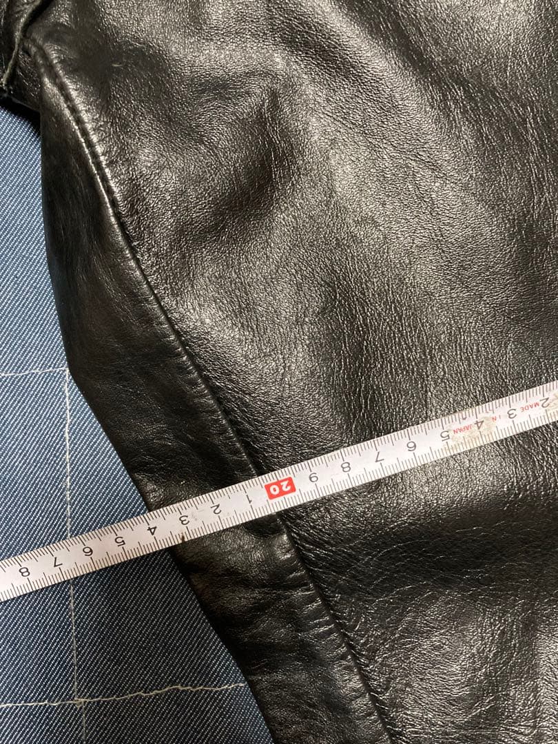 美品！キャルレザー　cal leather ビンテージレザーパンツ